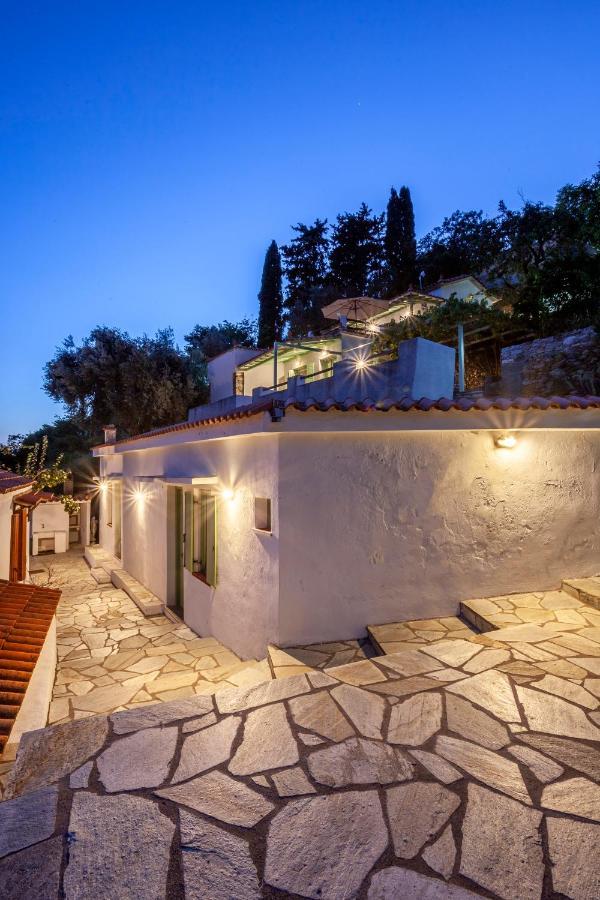 Olea Skopelos Villas With Swimming Pools & Sea View Panormos  Buitenkant foto