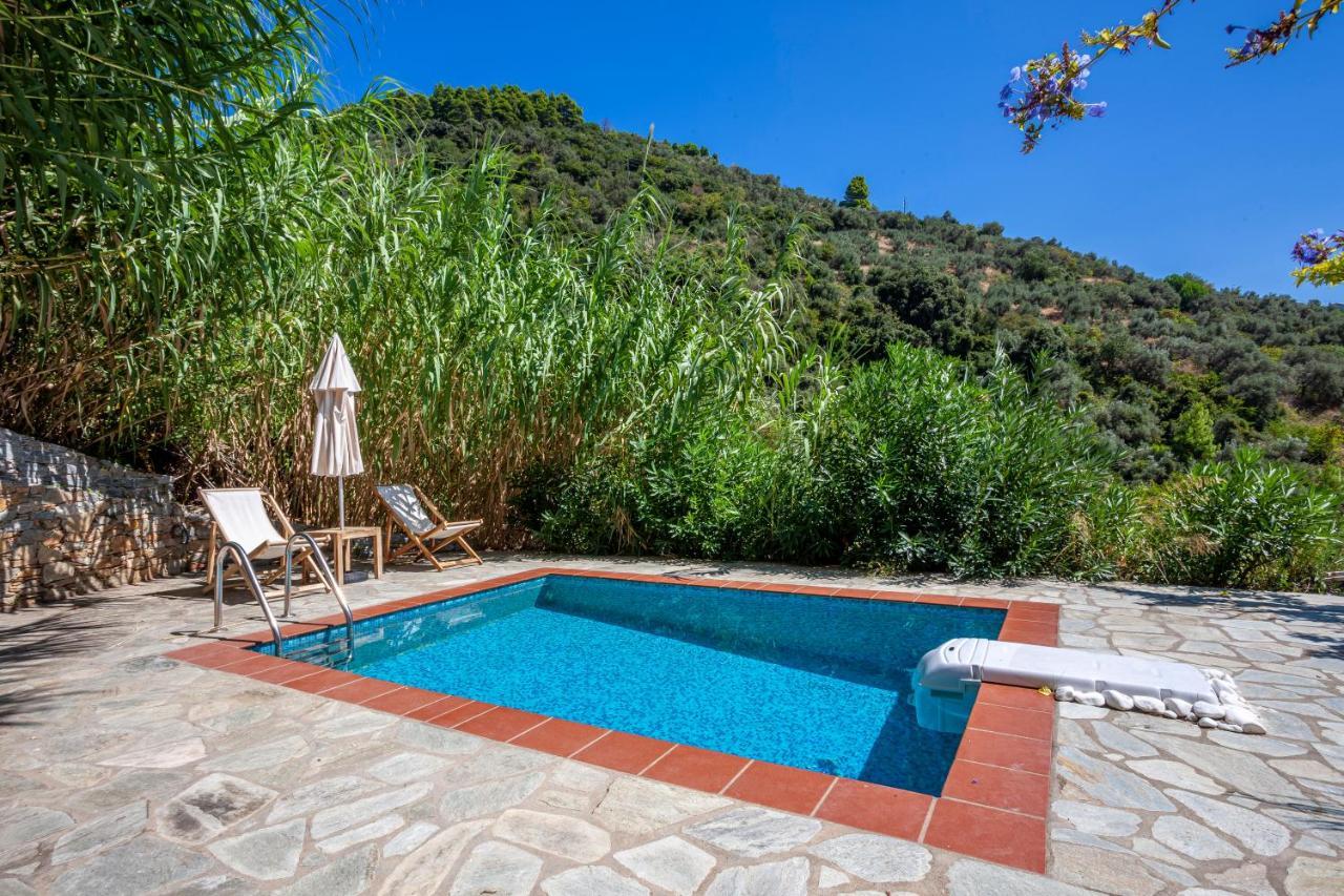 Olea Skopelos Villas With Swimming Pools & Sea View Panormos  Buitenkant foto