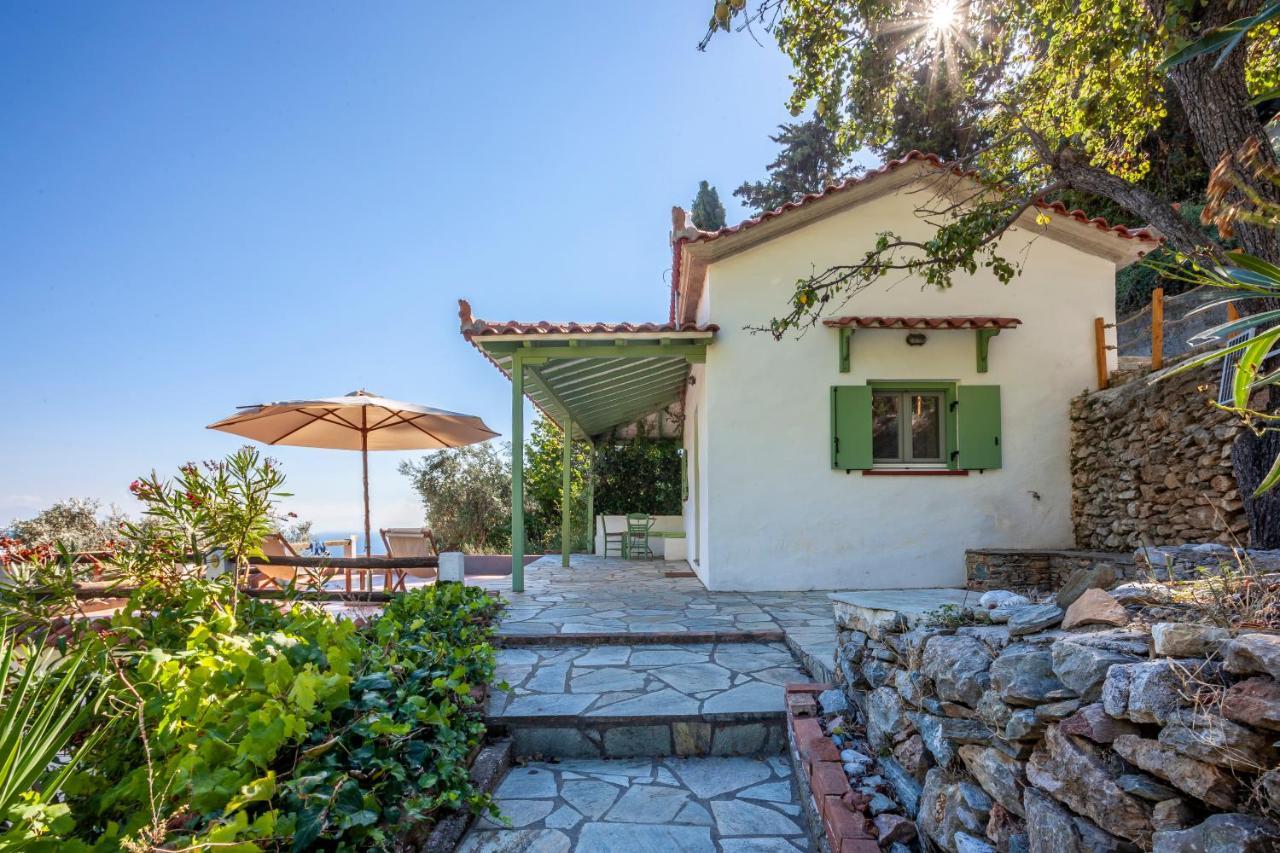 Olea Skopelos Villas With Swimming Pools & Sea View Panormos  Buitenkant foto