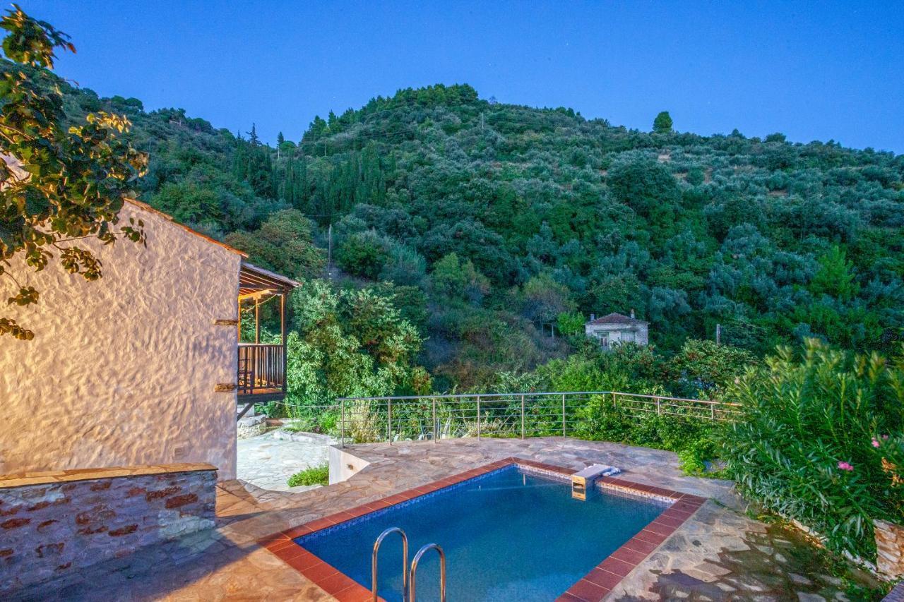 Olea Skopelos Villas With Swimming Pools & Sea View Panormos  Buitenkant foto
