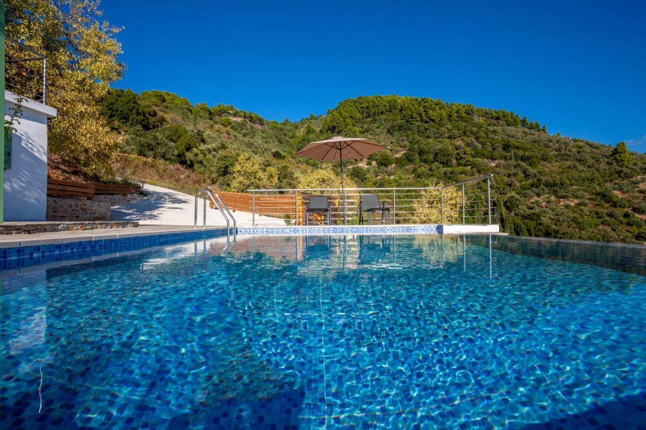 Olea Skopelos Villas With Swimming Pools & Sea View Panormos  Buitenkant foto