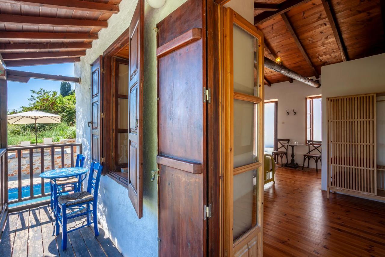 Olea Skopelos Villas With Swimming Pools & Sea View Panormos  Buitenkant foto