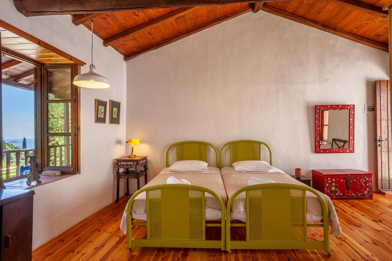 Olea Skopelos Villas With Swimming Pools & Sea View Panormos  Buitenkant foto