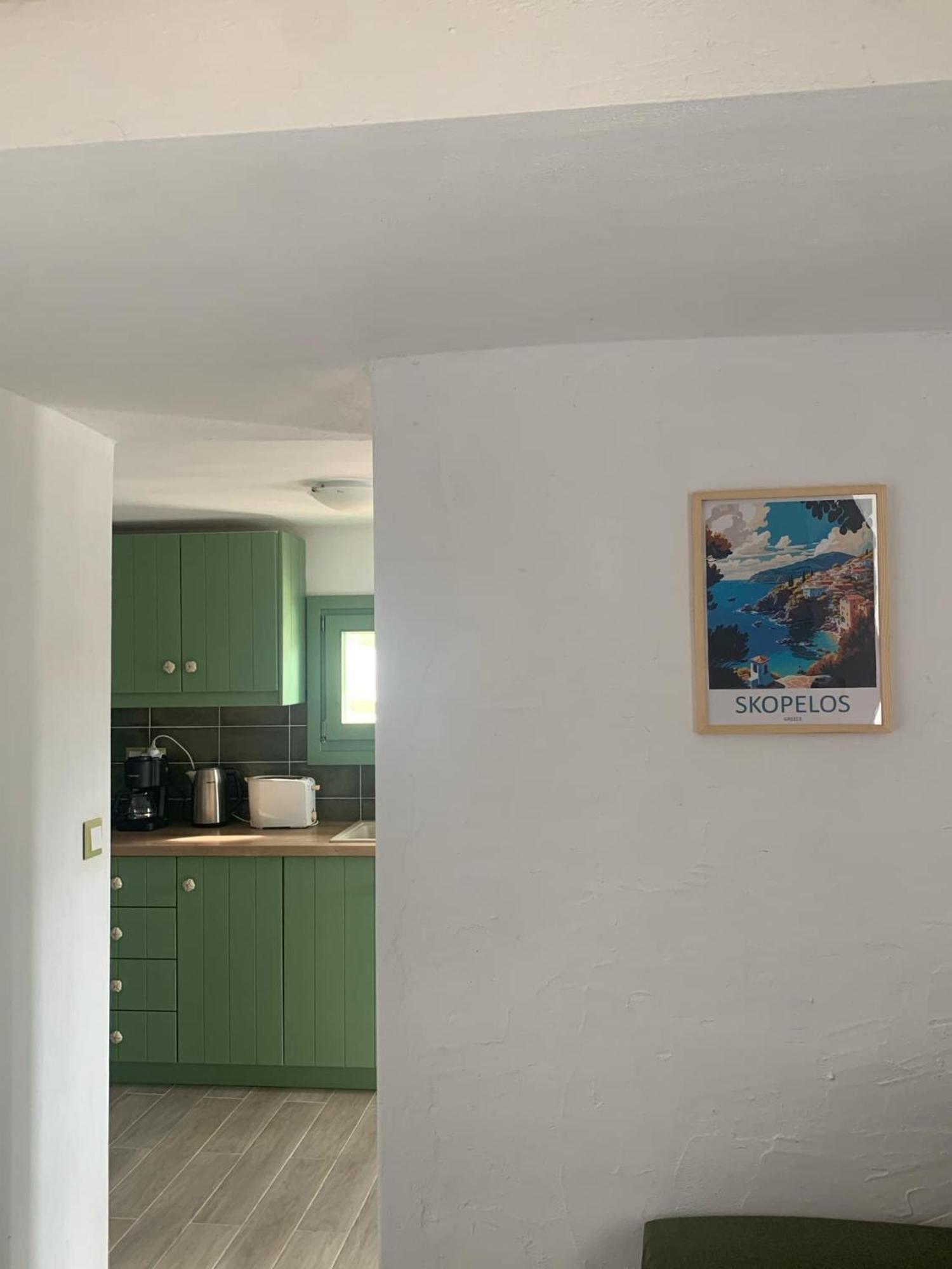Olea Skopelos Villas With Swimming Pools & Sea View Panormos  Buitenkant foto